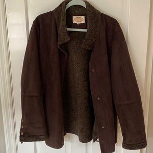 Talbots Suede Coat
